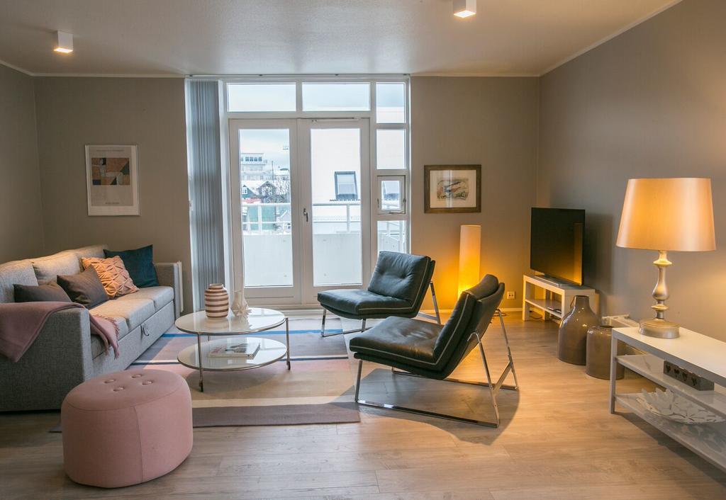 Penthouse Downtown With Free Parking Reiquiavique Exterior foto