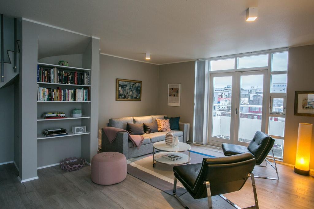 Penthouse Downtown With Free Parking Reiquiavique Exterior foto