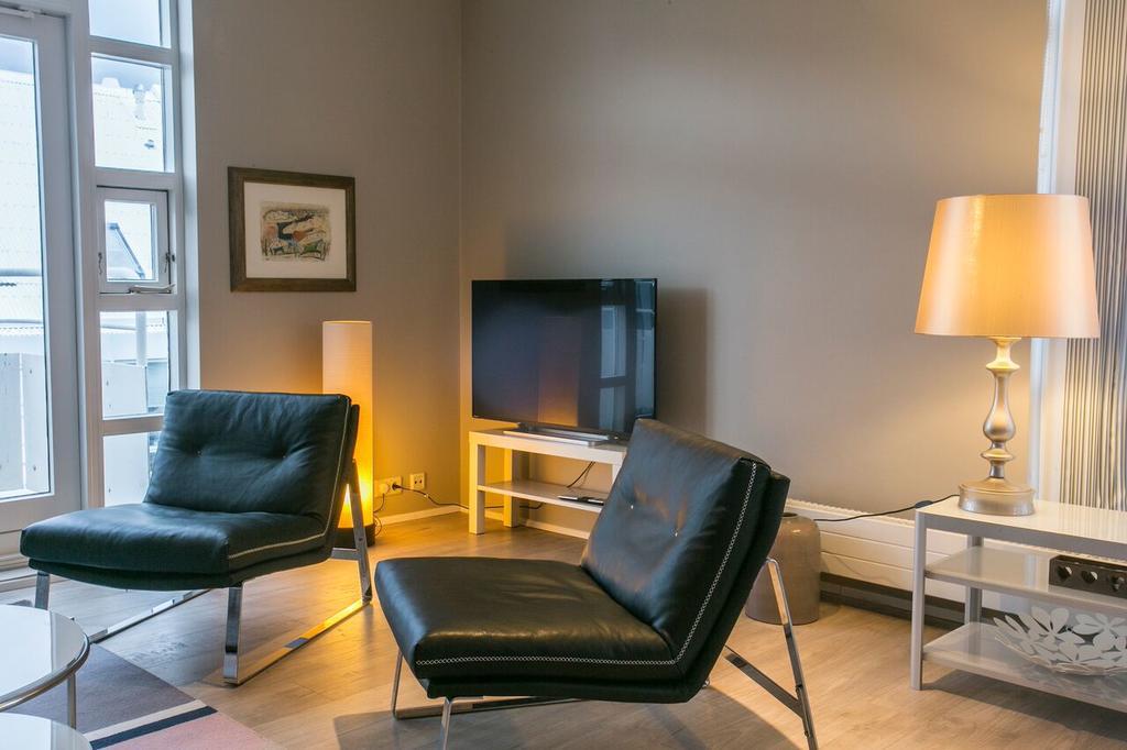 Penthouse Downtown With Free Parking Reiquiavique Exterior foto